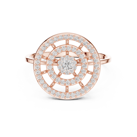 JÄGER JEWEL Celestial Orbit Diamond Ring – JÄGER Metal
