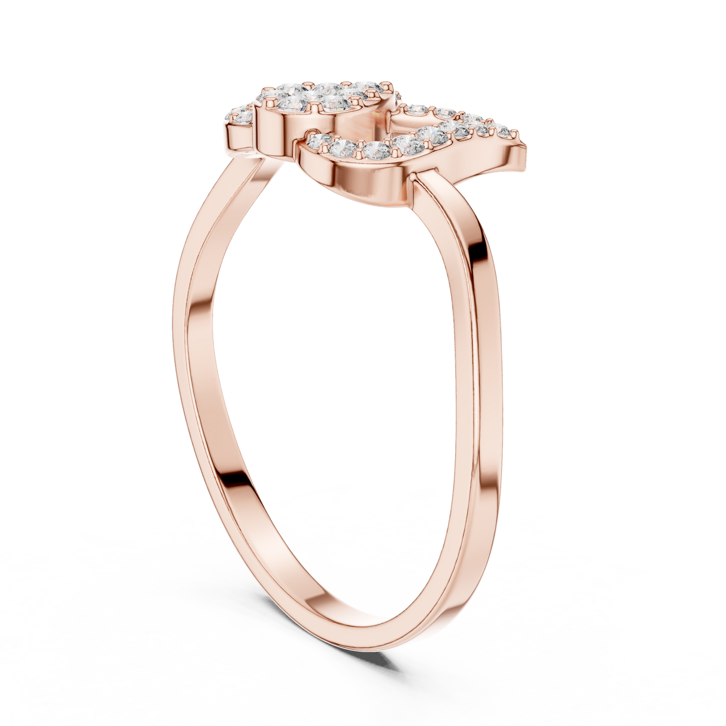 JÄGER JEWEL Royal U-Crown Diamond Ring – JÄGER Metal