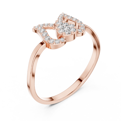 JÄGER JEWEL Royal U-Crown Diamond Ring – JÄGER Metal