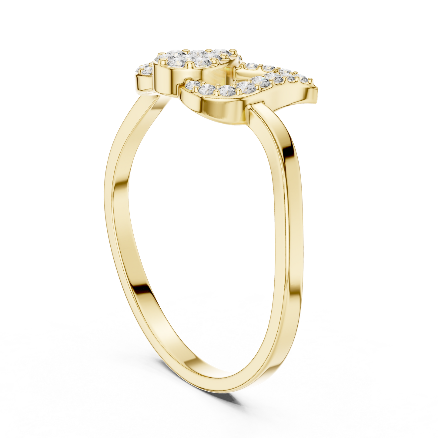 JÄGER JEWEL Royal U-Crown Diamond Ring – JÄGER Metal