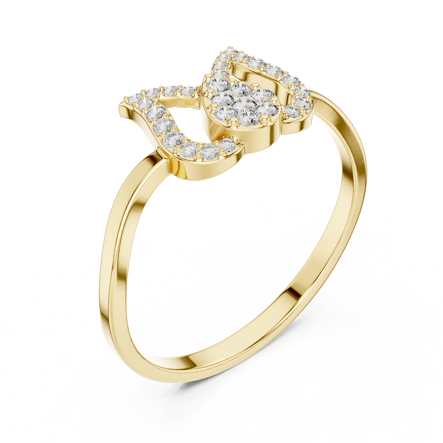 JÄGER JEWEL Royal U-Crown Diamond Ring – JÄGER Metal