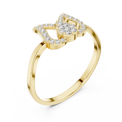 JÄGER JEWEL Royal U-Crown Diamond Ring – JÄGER Metal