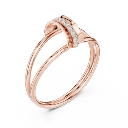 JÄGER JEWEL Linear Grace Diamond Ring – JÄGER Metal