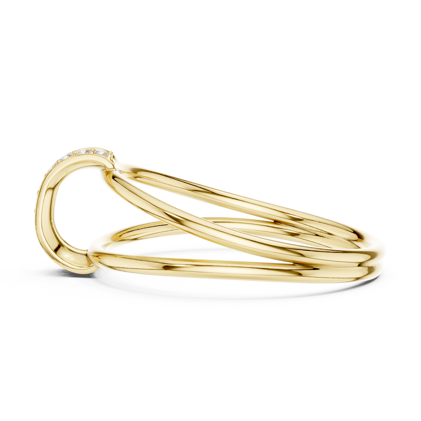 JÄGER JEWEL Linear Grace Diamond Ring – JÄGER Metal