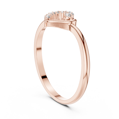 JÄGER JEWEL Eternal Heart Diamond Ring – JÄGER Metal