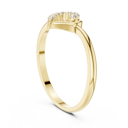 JÄGER JEWEL Eternal Heart Diamond Ring – JÄGER Metal