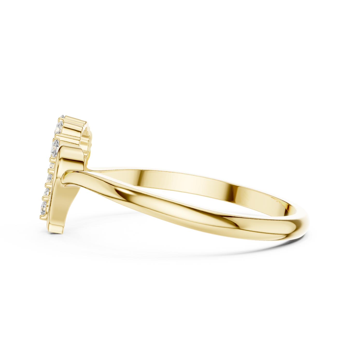 JÄGER JEWEL Eternal Heart Diamond Ring – JÄGER Metal