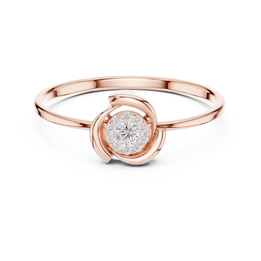 JÄGER JEWEL Infinity Bloom Diamond Ring – JÄGER Metal
