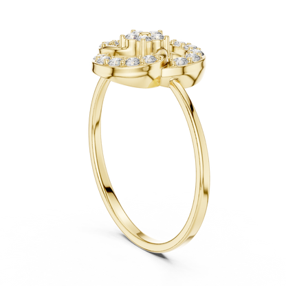 JÄGER JEWEL Eternal Bloom Diamond Ring – JÄGER Metal