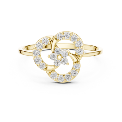 JÄGER JEWEL Eternal Bloom Diamond Ring – JÄGER Metal