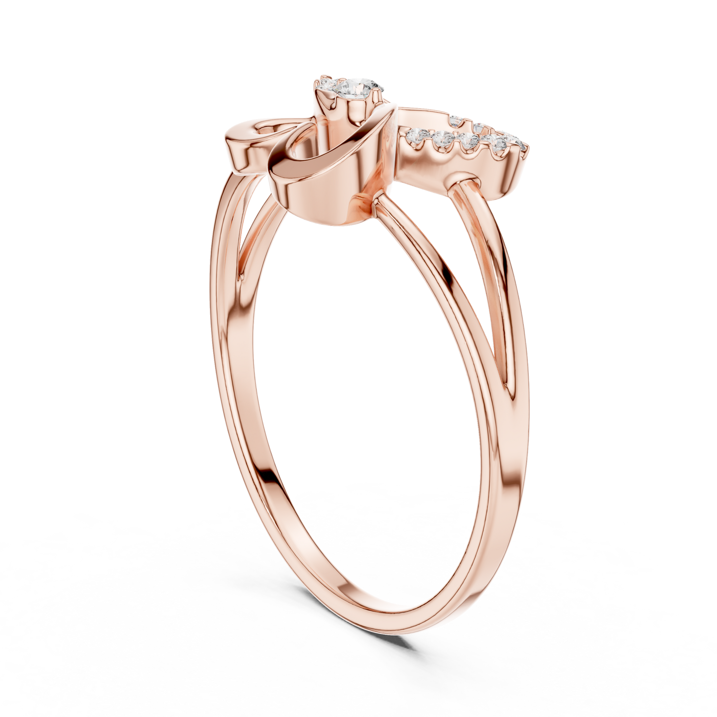JÄGER JEWEL Eternal Heart Diamond Ring – JÄGER Metal