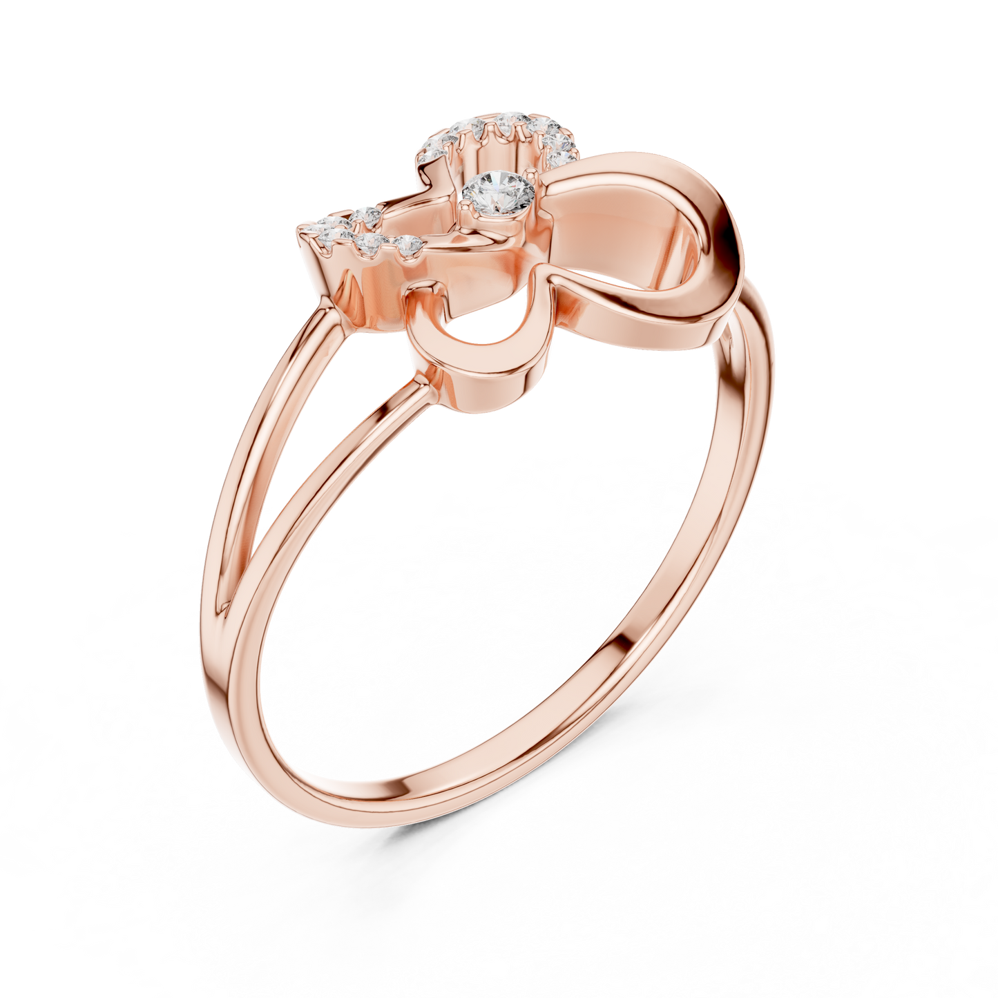 JÄGER JEWEL Eternal Heart Diamond Ring – JÄGER Metal