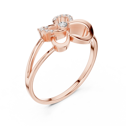 JÄGER JEWEL Eternal Heart Diamond Ring – JÄGER Metal