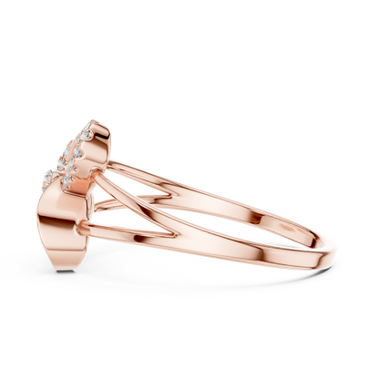 JÄGER JEWEL Eternal Heart Diamond Ring – JÄGER Metal