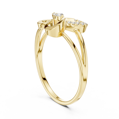 JÄGER JEWEL Eternal Heart Diamond Ring – JÄGER Metal
