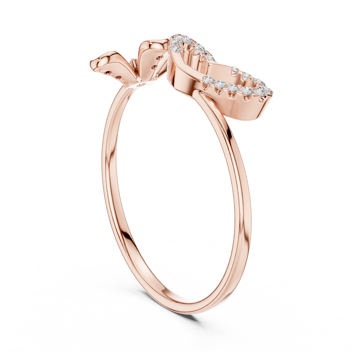 JÄGER JEWEL Eternal Faith Heart Diamond Ring – JÄGER Metal