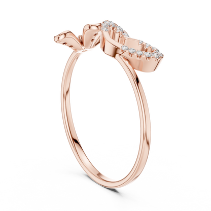 JÄGER JEWEL Eternal Faith Heart Diamond Ring – JÄGER Metal