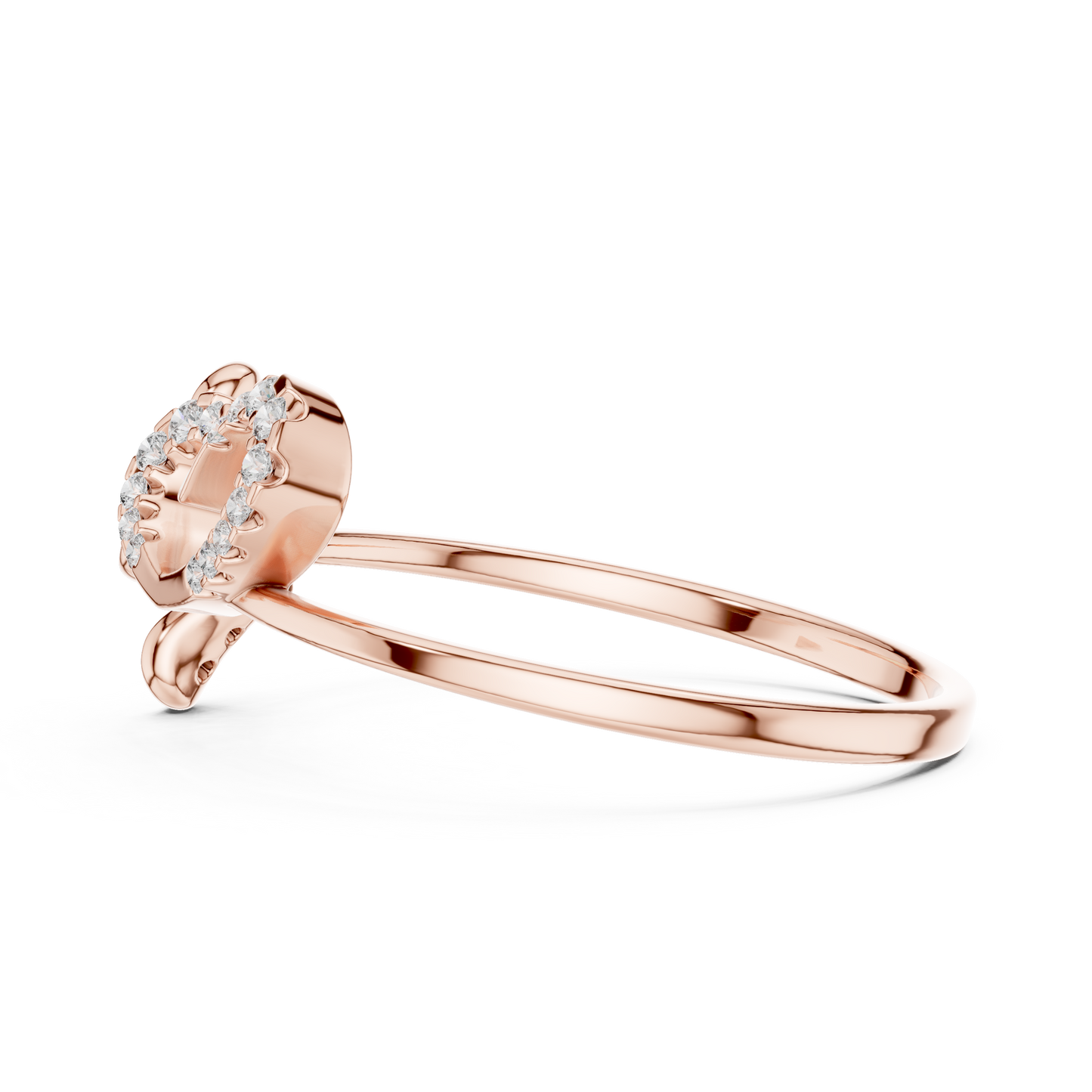 JÄGER JEWEL Eternal Faith Heart Diamond Ring – JÄGER Metal