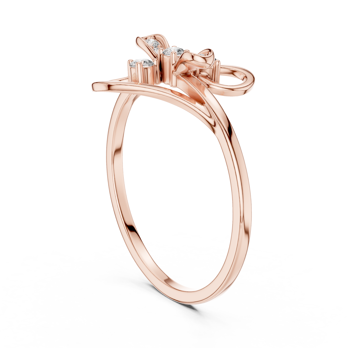 JÄGER JEWEL Floral Whisper Diamond Ring – JÄGER Metal