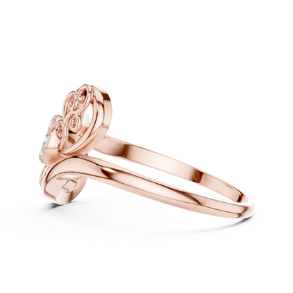 JÄGER JEWEL Royal Filigree Diamond Ring – JÄGER Metal