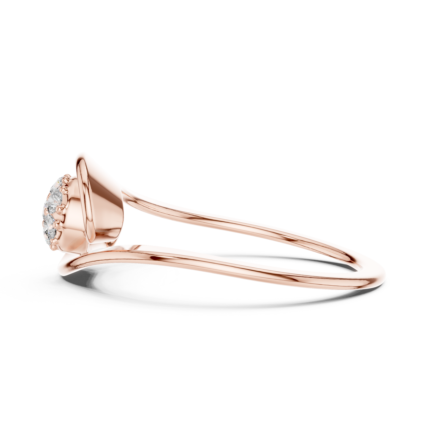 JÄGER JEWEL Petal Embrace Diamond Ring – JÄGER Metal