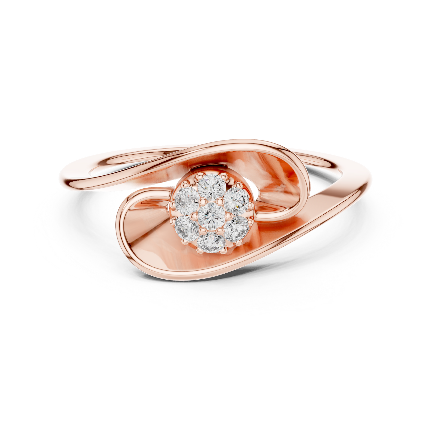 JÄGER JEWEL Petal Embrace Diamond Ring – JÄGER Metal