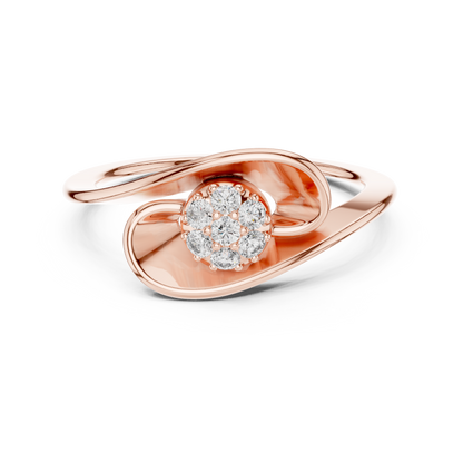 JÄGER JEWEL Petal Embrace Diamond Ring – JÄGER Metal