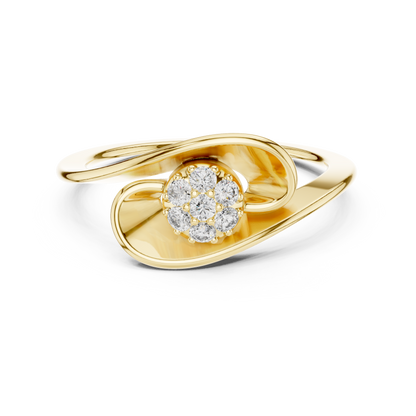 JÄGER JEWEL Petal Embrace Diamond Ring – JÄGER Metal