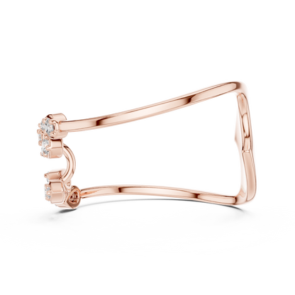 JÄGER JEWEL Serene Vine Diamond Ring – JÄGER Metal