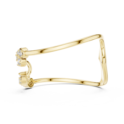 JÄGER JEWEL Serene Vine Diamond Ring – JÄGER Metal