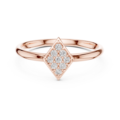 JÄGER JEWEL Diamond Prism Ring – JÄGER Metal