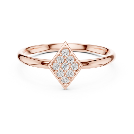 JÄGER JEWEL Diamond Prism Ring – JÄGER Metal