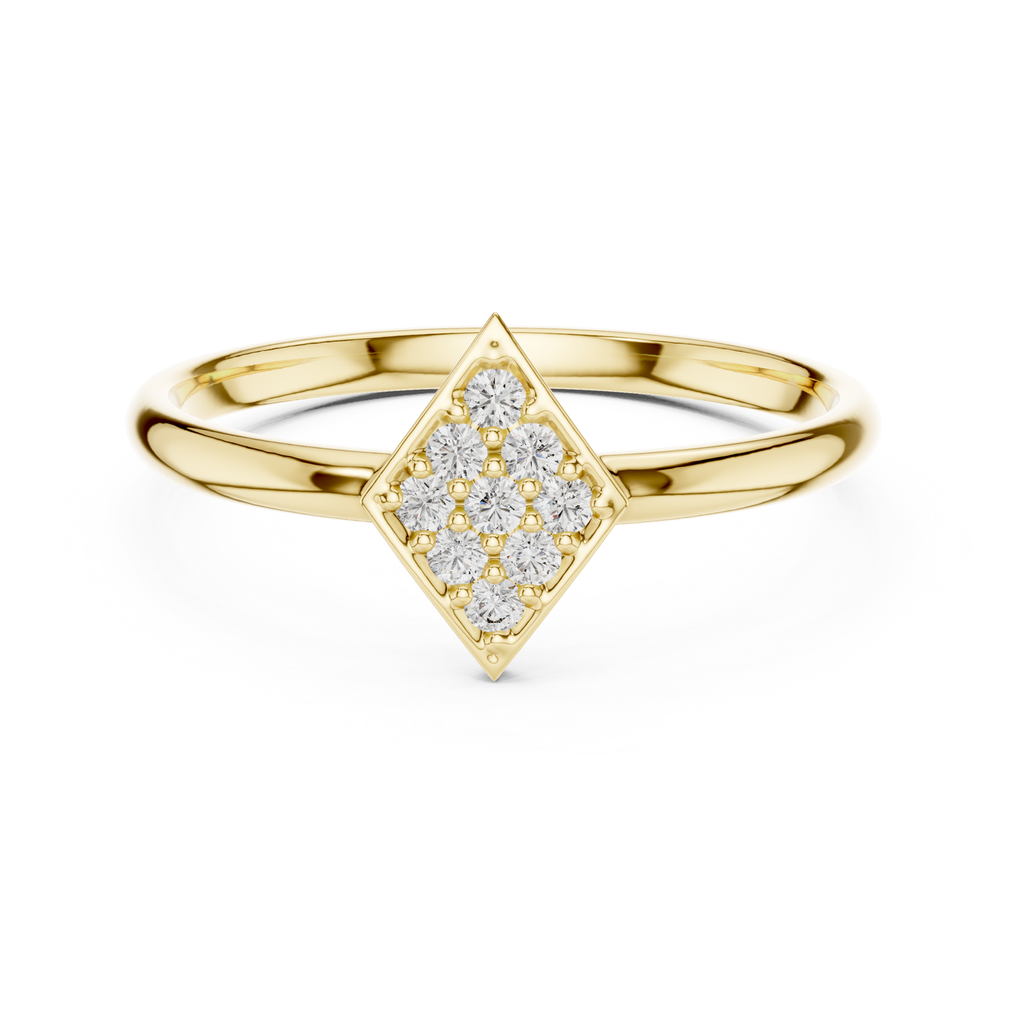 JÄGER JEWEL Diamond Prism Ring – JÄGER Metal