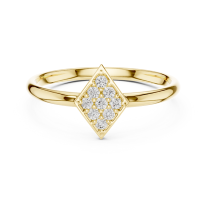 JÄGER JEWEL Diamond Prism Ring – JÄGER Metal