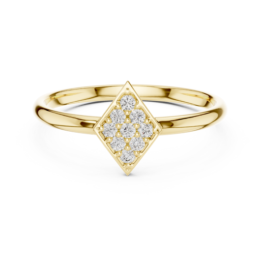 JÄGER JEWEL Diamond Prism Ring – JÄGER Metal