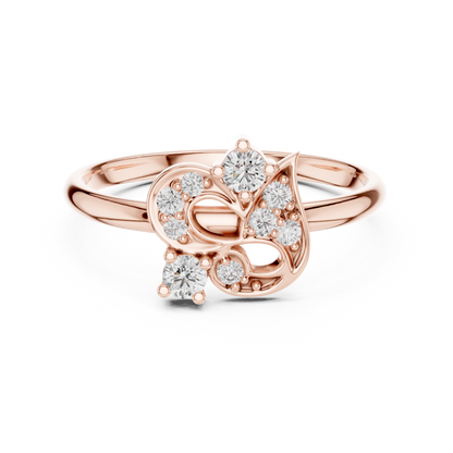 JÄGER JEWEL Infinity Bloom Diamond Ring – JÄGER Metal