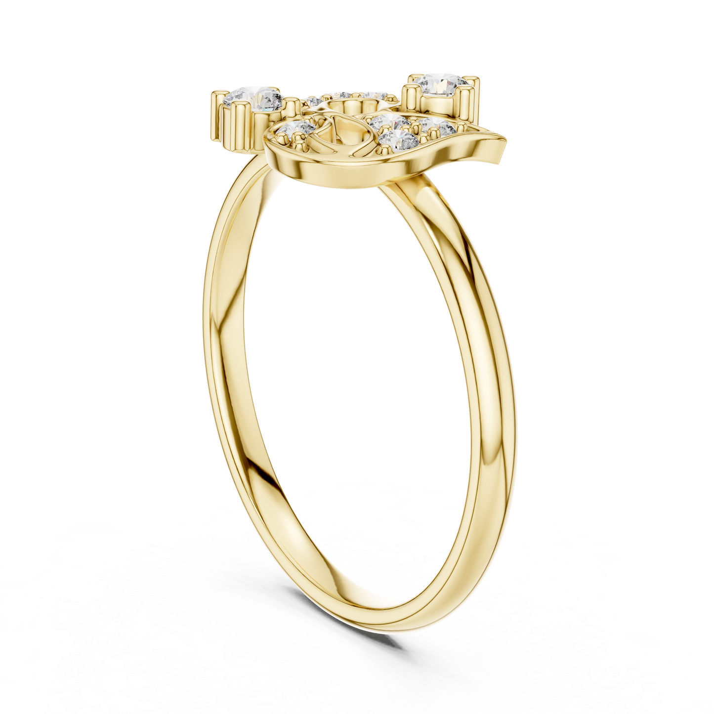 JÄGER JEWEL Infinity Bloom Diamond Ring – JÄGER Metal