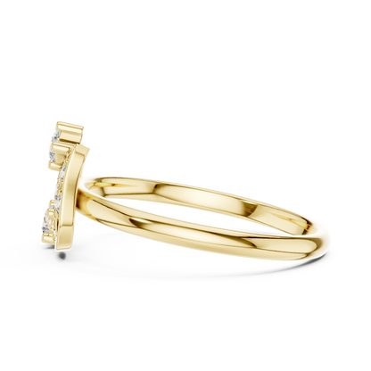 JÄGER JEWEL Infinity Bloom Diamond Ring – JÄGER Metal