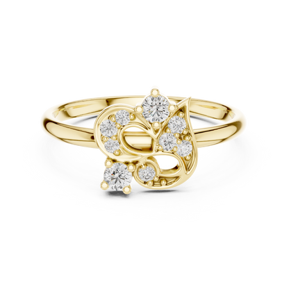 JÄGER JEWEL Infinity Bloom Diamond Ring – JÄGER Metal