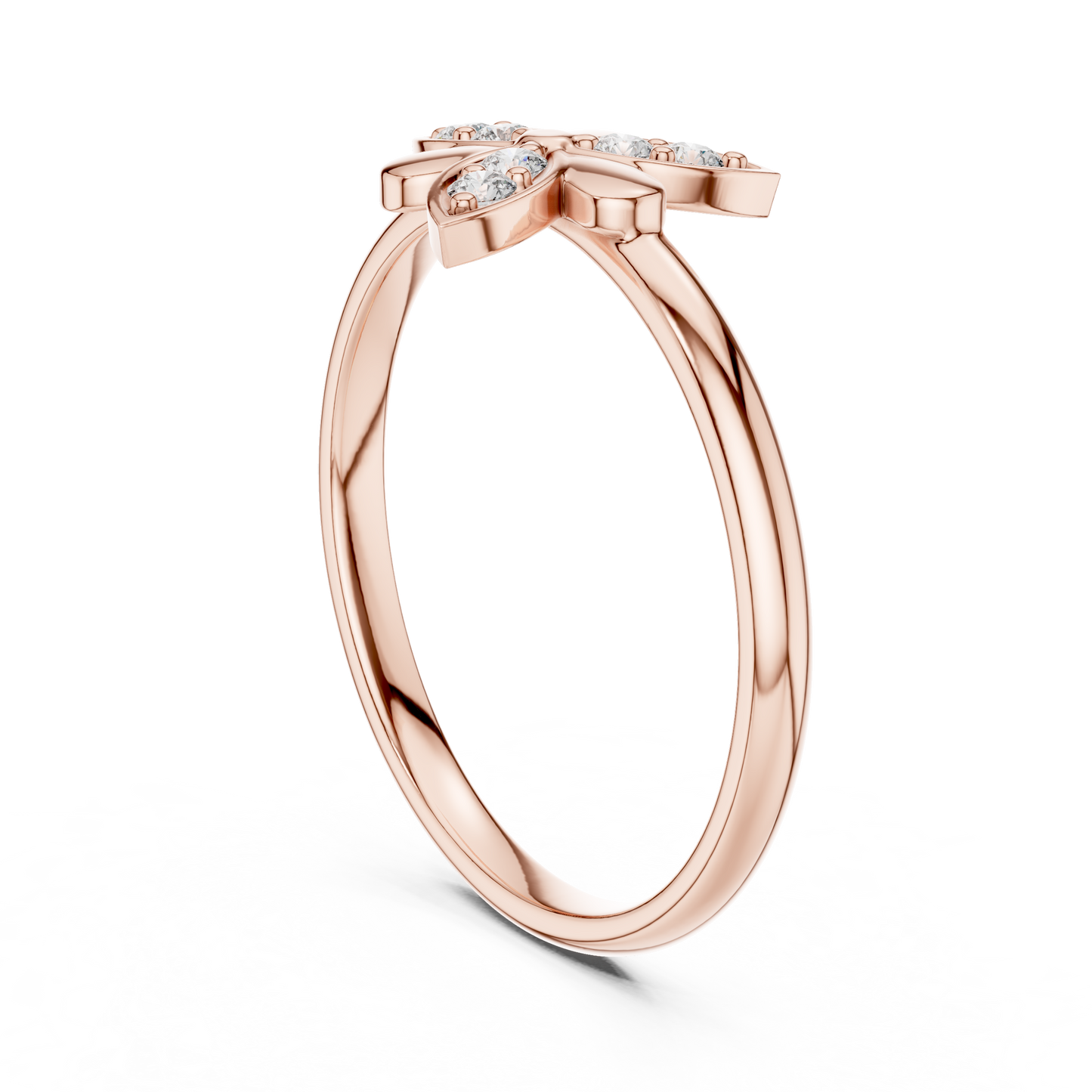 JÄGER JEWEL Petal Grace Diamond Ring – JÄGER Metal