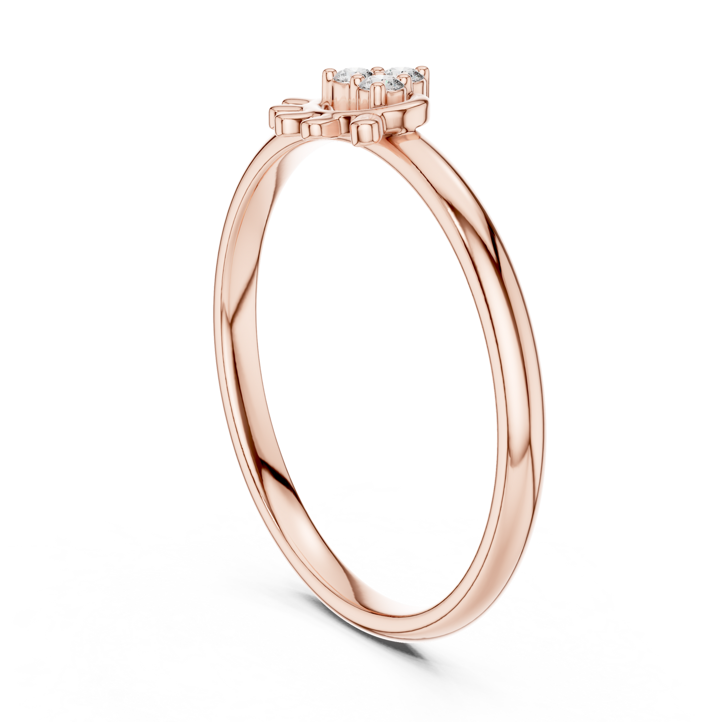 JÄGER JEWEL Heart Aura Diamond Ring – JÄGER Metal