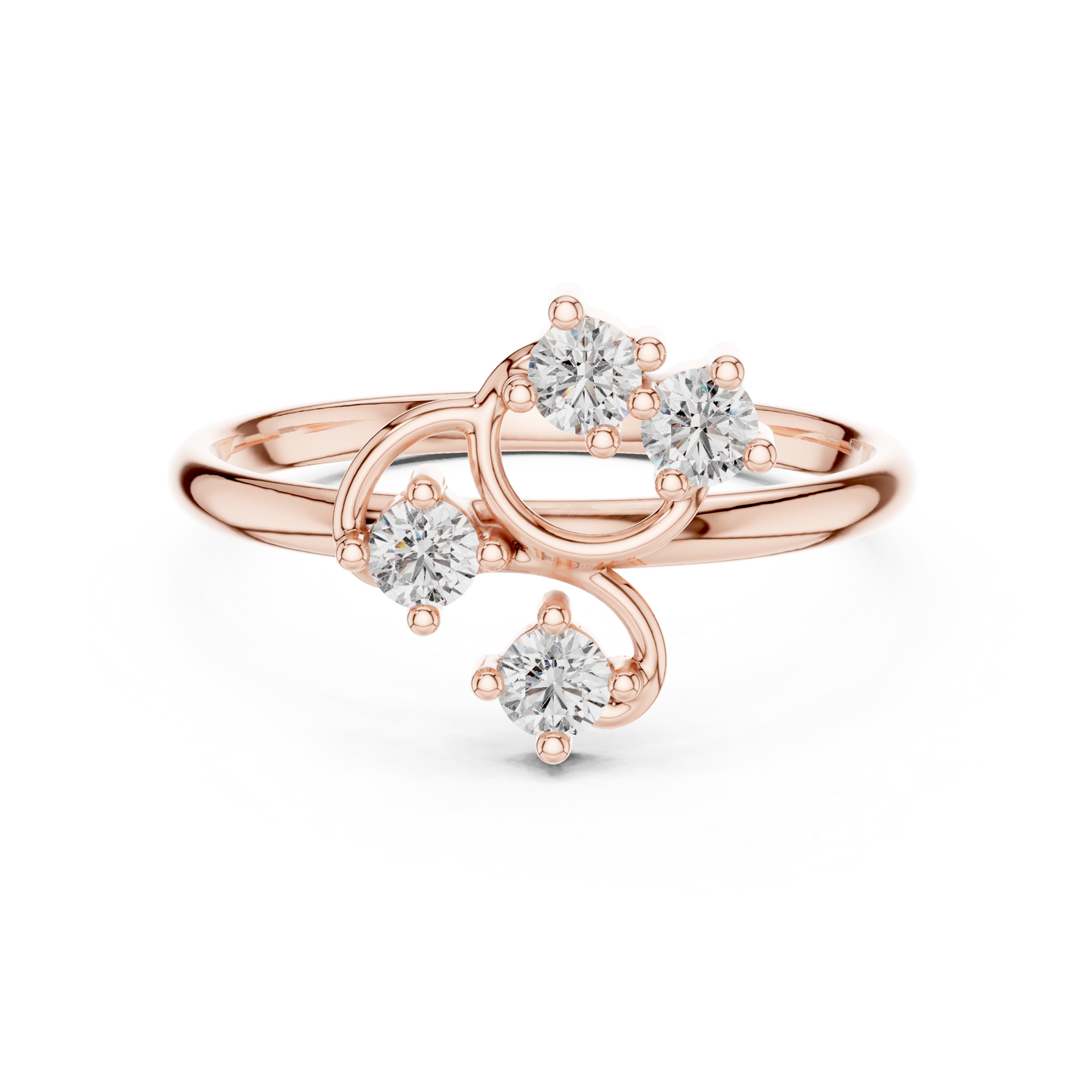 JÄGER JEWEL Infinity Bloom Diamond Ring – JÄGER Metal