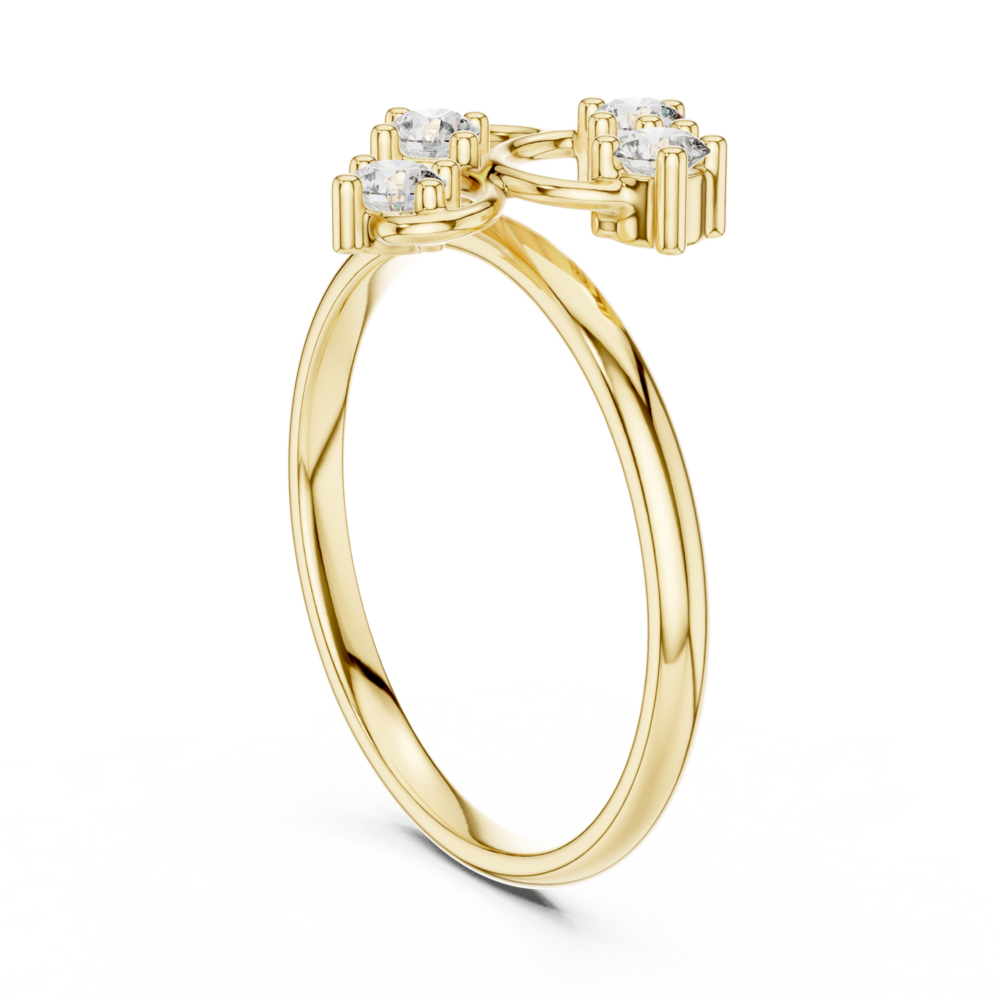 JÄGER JEWEL Infinity Bloom Diamond Ring – JÄGER Metal