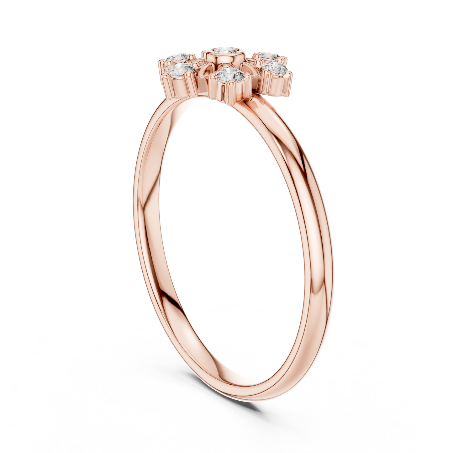 JÄGER JEWEL Bloom Halo Diamond Ring – JÄGER Metal