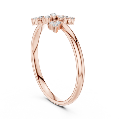 JÄGER JEWEL | Regal Bloom Diamond Ring – JÄGER Metal