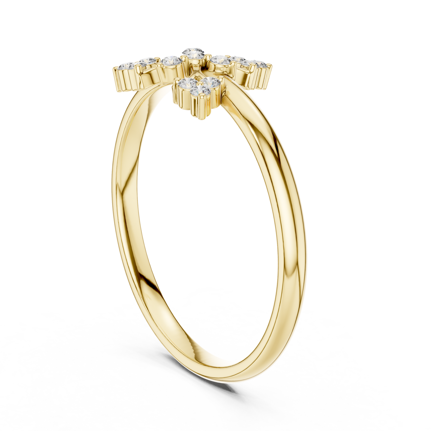 JÄGER JEWEL | Regal Bloom Diamond Ring – JÄGER Metal