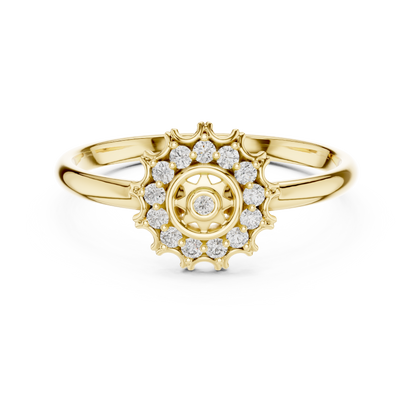 JÄGER JEWEL Celestial Halo Ring – JÄGER Metal
