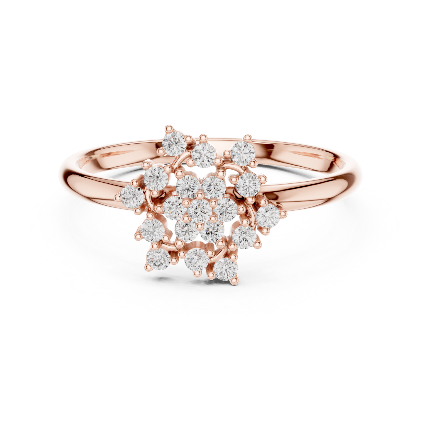JÄGER JEWEL Stellar Bloom Diamond Ring – JÄGER Metal