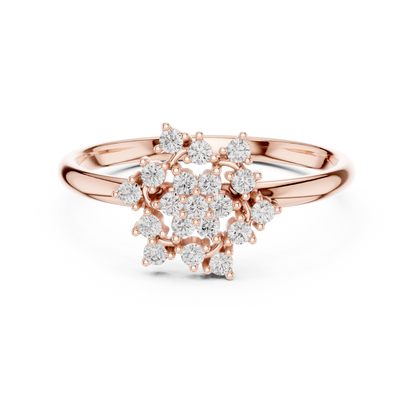 JÄGER JEWEL Stellar Bloom Diamond Ring – JÄGER Metal
