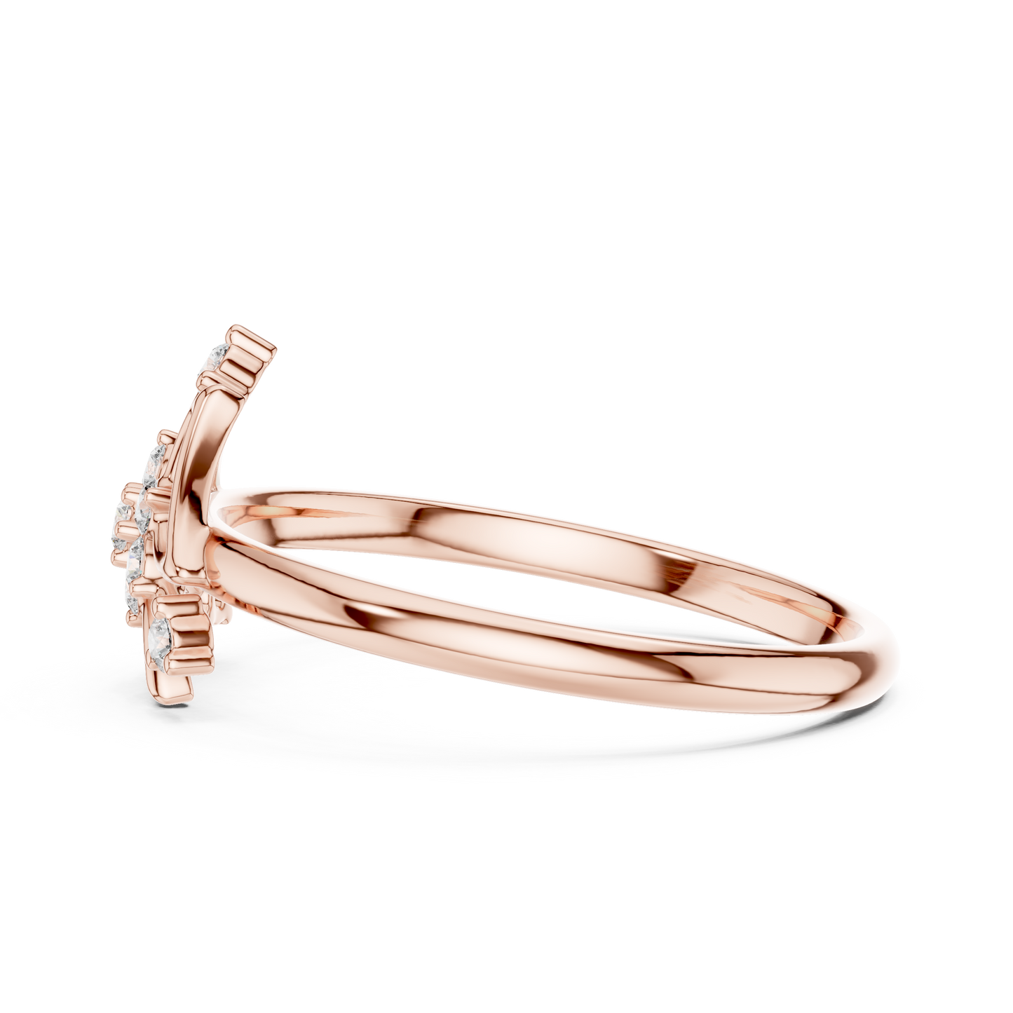 JÄGER JEWEL Radiant Crest Diamond Ring – JÄGER Metal